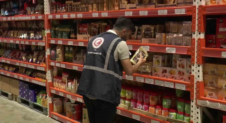 Eskişehir’de marketlerde fiyat ve etiket denetimi yapıldı