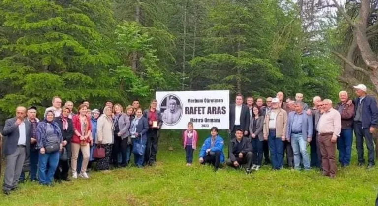 Eskişehir’de Öğretmenleri Adına Hatıra Ormanı Açtılar