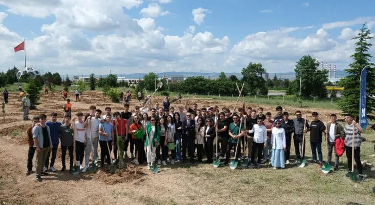 Eskişehir’de Özel EOSB Meslek Lisesi’nin Hatıra Ormanı