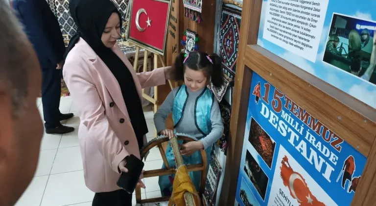 Eskişehir’de Seyitgazi Halk Eğitim Merkezi’nin Yılsonu Sergisi