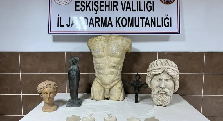 Eskişehir’de Tarihi Eser Kaçakçısı Yakalandı