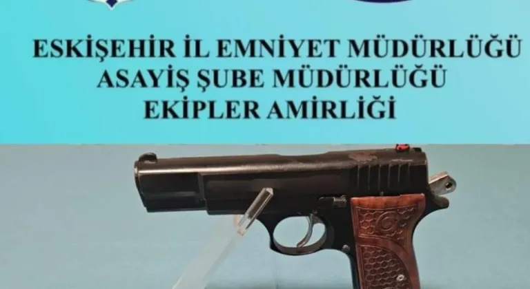 Eskişehir’de Üç Adet Silah Ele Geçirildi