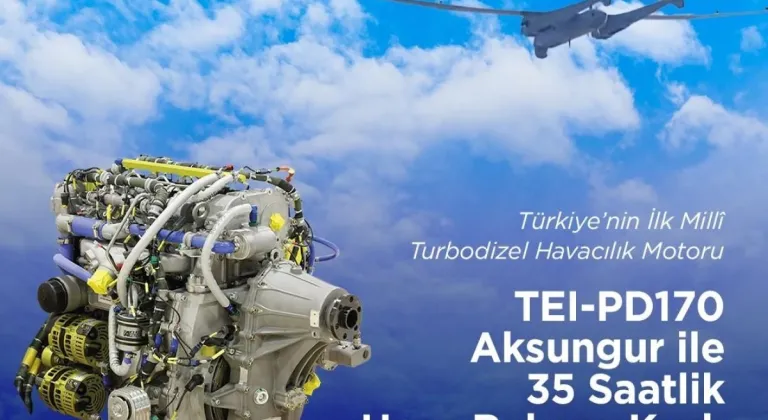 Eskişehir’de Üretilen Havacılık Motoru Uçuş Rekoru Kırdı