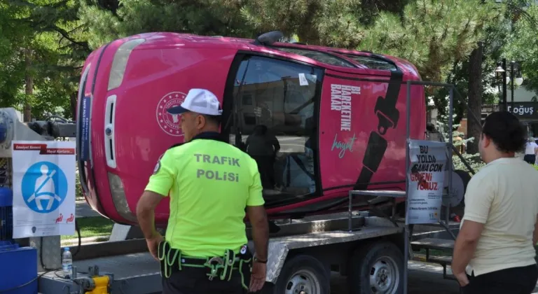 Eskişehir’de Uygulamalı Emniyet Kemeri Eğitimi