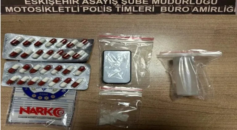 Eskişehir’de Uyuşturucu Madde Satıcısı 2 Kişi Yakalandı