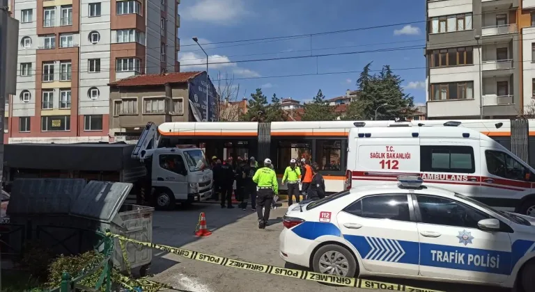 Eskişehir’de Yine Tramvay Kazası