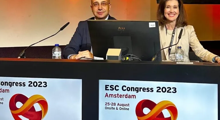 Eskişehir’in Doktoru Avrupa Kardiyoloji Kongresi’ne Katıldı