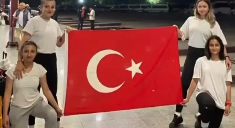 Eskişehirli Sporcular Denizli’deki Milli Takım Kampına Gitti