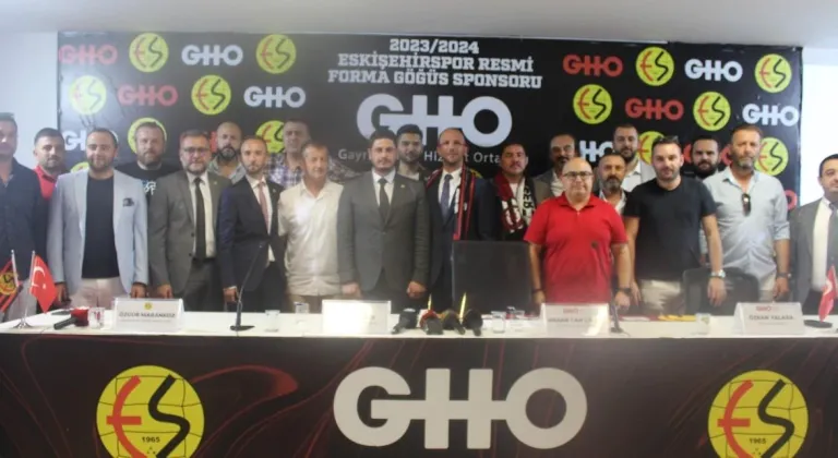 Eskişehirspor Yeni Forma Göğüs Sponsorunu Duyurdu