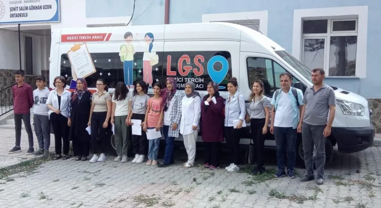 Gezici LGS Tercih Danışmanlığı Aracı Eskişehir’de Başladı