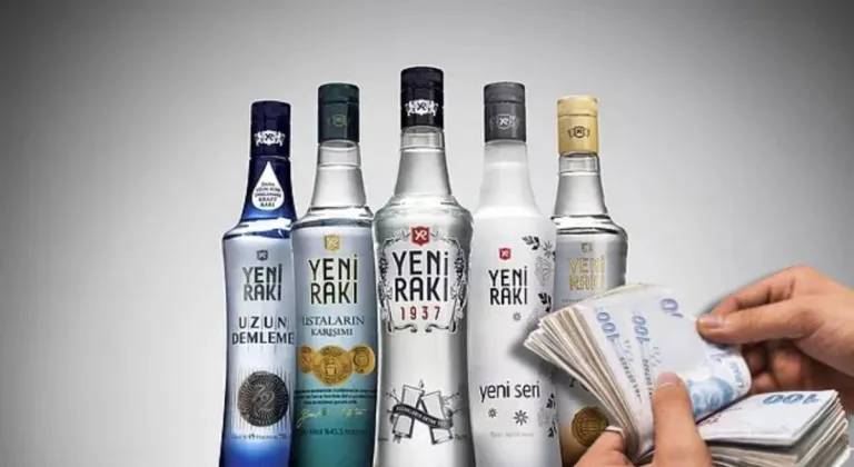 Güncel 50 lik Rakı Fiyatları Ne Kadar? (Yeni Rakı, Efe Rakı, Tekirdağ ve Beylerbeyi Rakı)