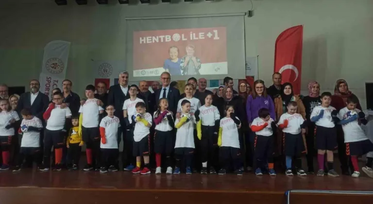 ‘Hentbol ile +1’ projesinin lansmanı gerçekleştirildi