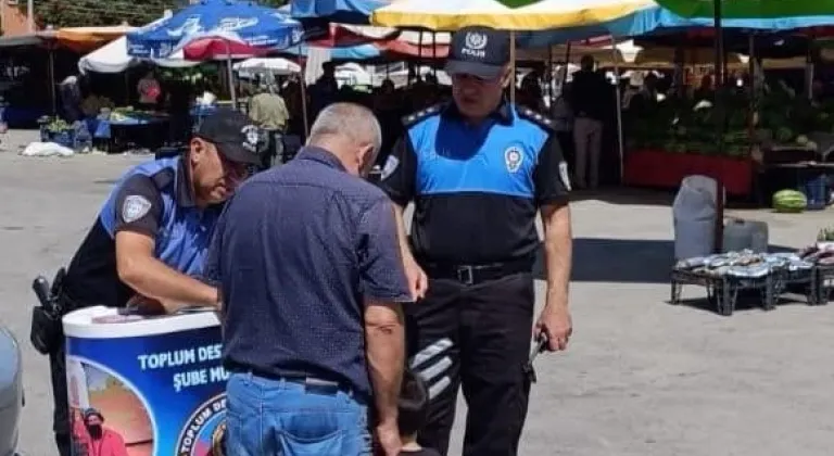 Eskişehir'de Polis Ekipleri Hırsız Ve Dolandırıcılara Karşı Vatandaşı Uyarıyor