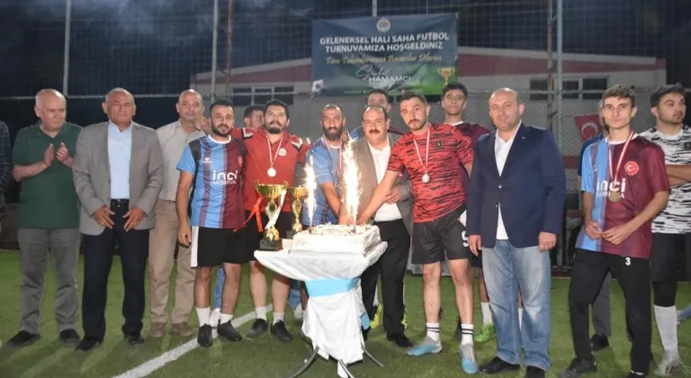 İnönü’de 8. Geleneksel Halı Saha Futbol Turnuvası tamamlandı