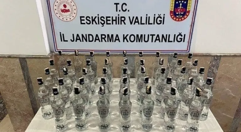 Eskişehir'de 43 Litre Sahte İçki Ele Geçirildi