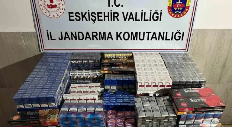 Eskişehir'de Kaçak Sigara Satan Şahıs Tutuklandı