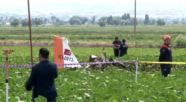 Kayseri'de Eğitim Uçağı Düştü. 2 Pilot Şehit Düştü