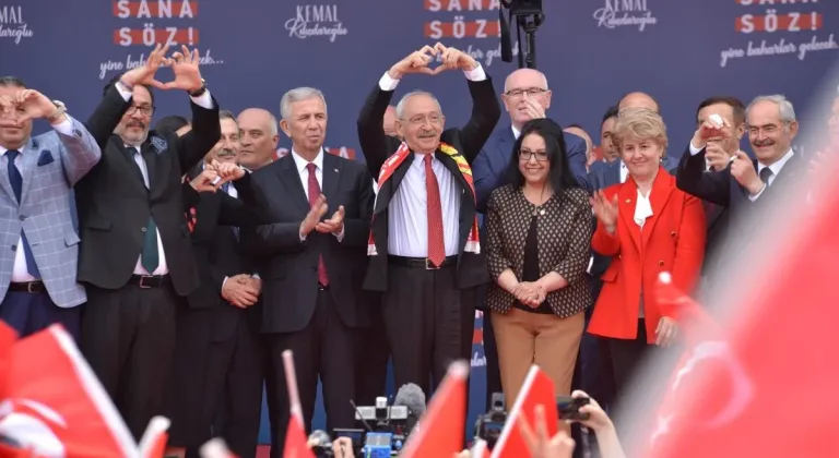 Kemal Kılıçdaroğlu ve Mansur Yavaş’ın Eskişehir Mitingi