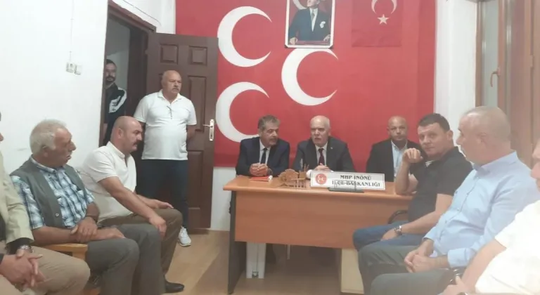 MHP Eskişehir İl Başkanı Candemir’den İnönü’ye Ziyaret