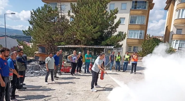 OEDAŞ Afet Eğitim Hazırlık Günü Gerçekleşti