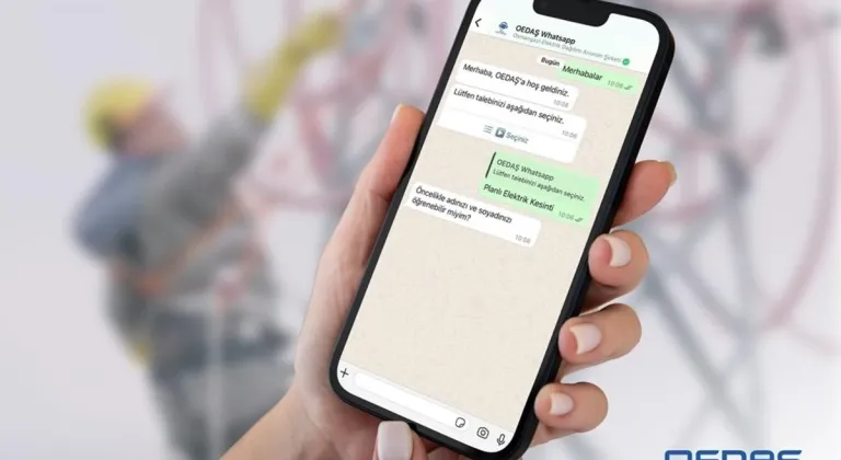 OEDAŞ, Whatsapp’tan Görüldü Atmıyor Cevap Veriyor