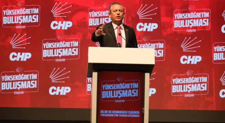 CHP Genel Başkanı Özgür Özel: "Eskişehir'i Nasıl Yönetiyorsak Türkiye'yi de Öyle Yöneteceğiz"