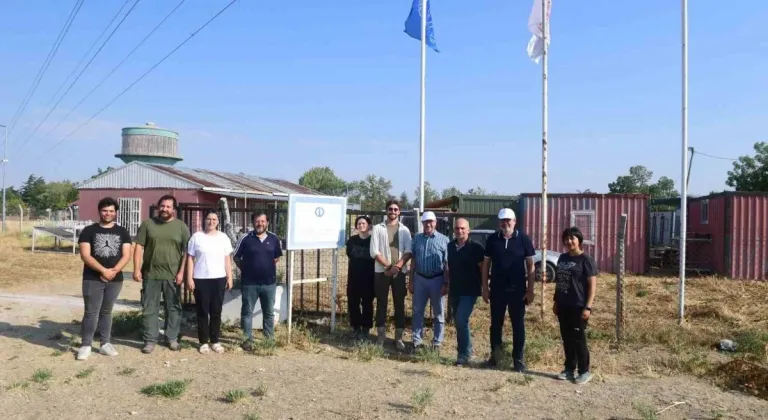 Anadolu Üniversitesi Rektörü Erdal Şarhöyük Kazı Alanını Ziyaret Etti