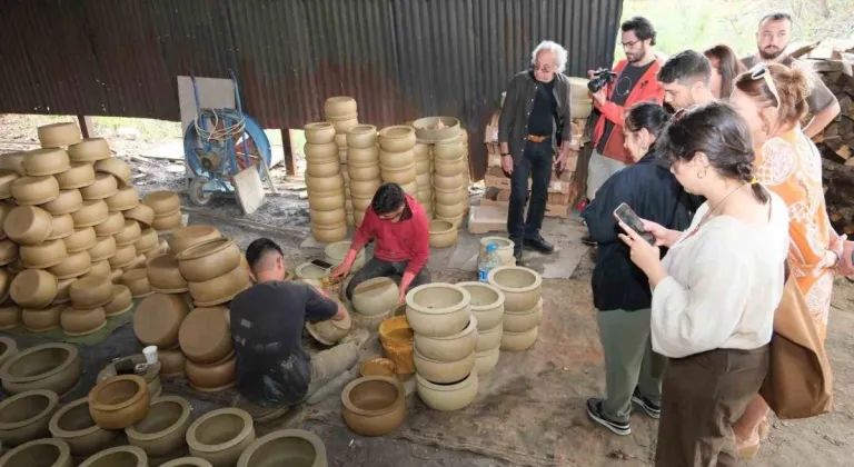 Ahşap Heykel Festivalinde Eserler Şekillenmeye Başladı