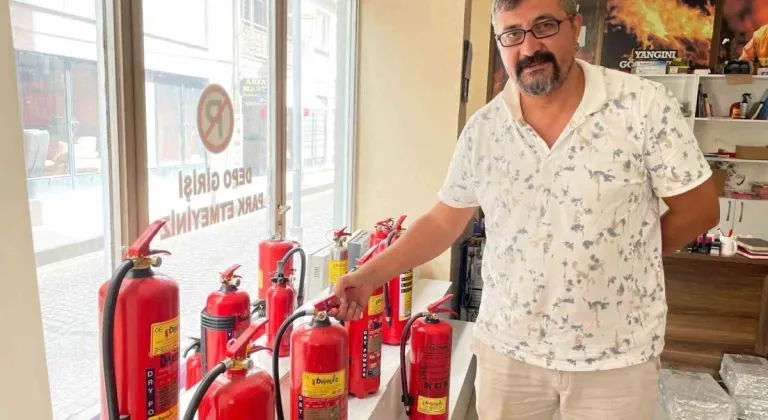 Sıcaklıklar Artarken Yangın Söndürme Tüplerinin Bakımını Aksatmayın