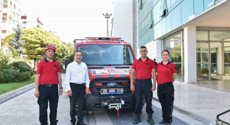 Tepebaşı Belediyesi'nden Yeni Arama Kurtarma Aracı