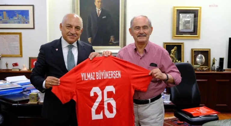 TFF Başkanı Büyükekşi’den Eskişehir’de Büyükerşen’e Ziyaret
