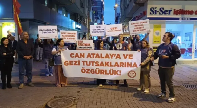 TİP Eskişehir’de Gezi Davasındaki Cezaları Protesto Etti