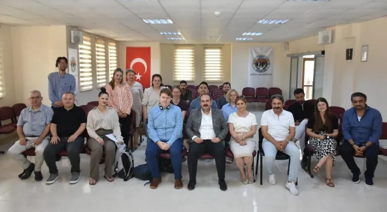 Türk-Alman Heyeti İnönü Belediye Başkanı Hamamcı'yı Ziyaret Etti
