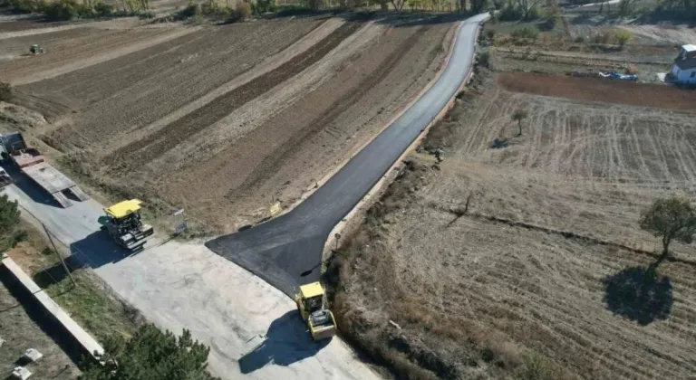 Erenköy - Çokçapınar Yolunun Sıcak Asfalt Yapım Çalışması Tamamlandı