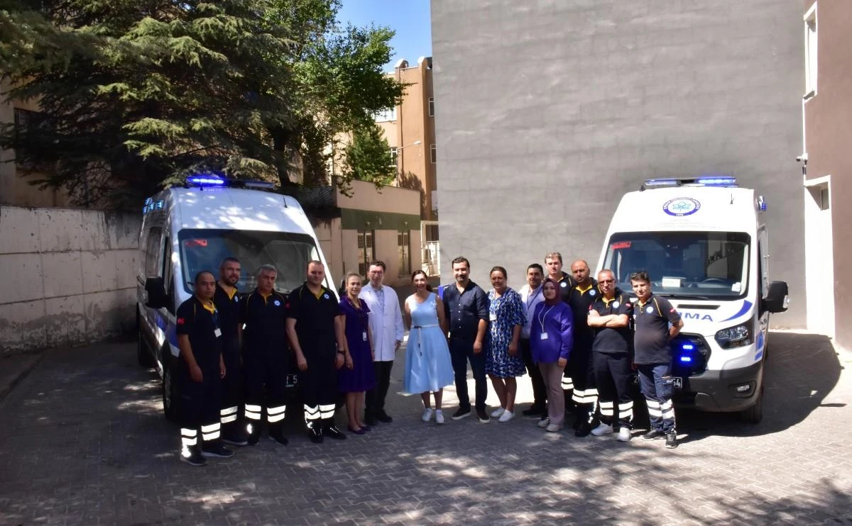 ESOGÜ Hastanesi’nde 2 yeni ambulans hizmet vermeye başladı
