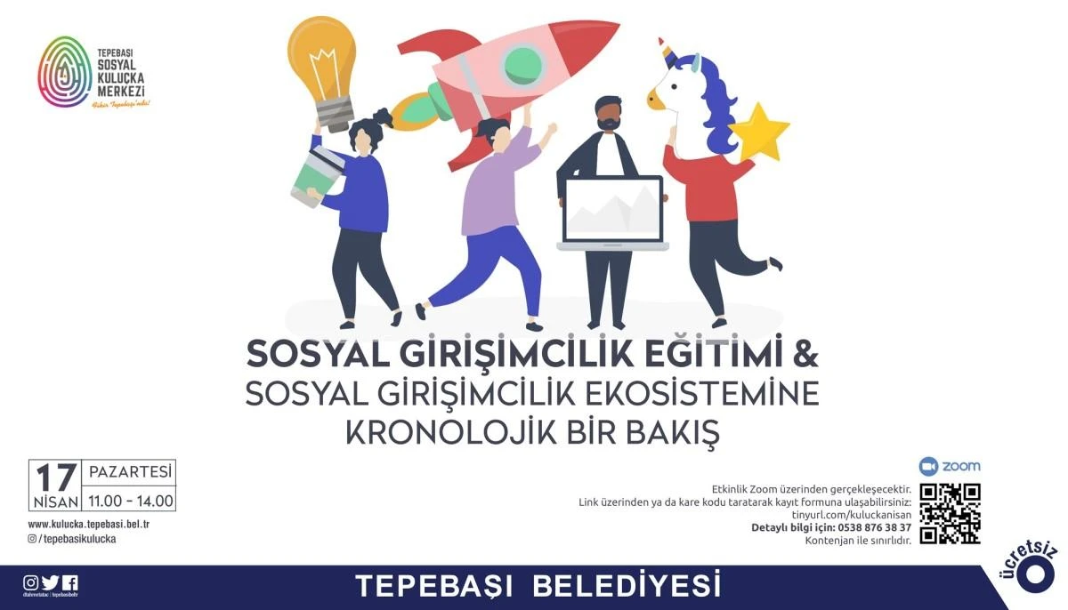 Tepebaşı Belediyesi'nin sosyal girişimcilik eğitimleri sürüyor