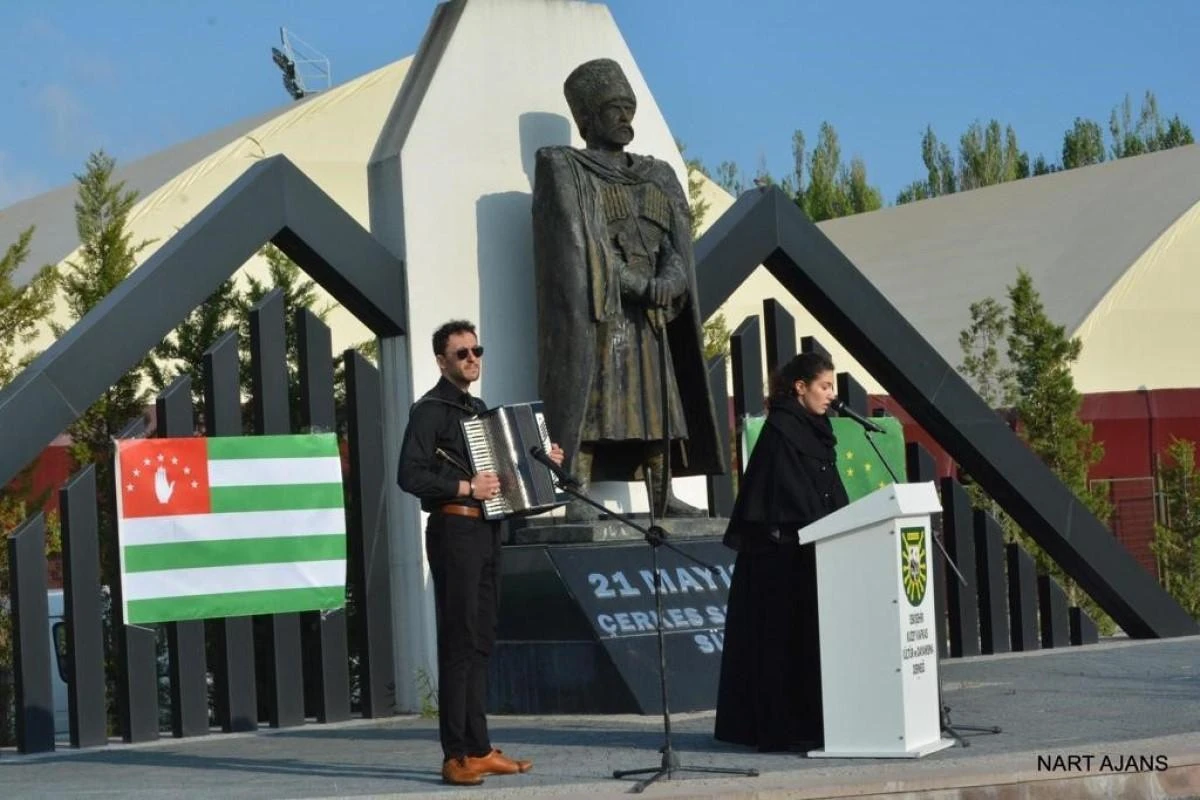 Çerkes Sürgününde hayatını kaybedenler anıldı 