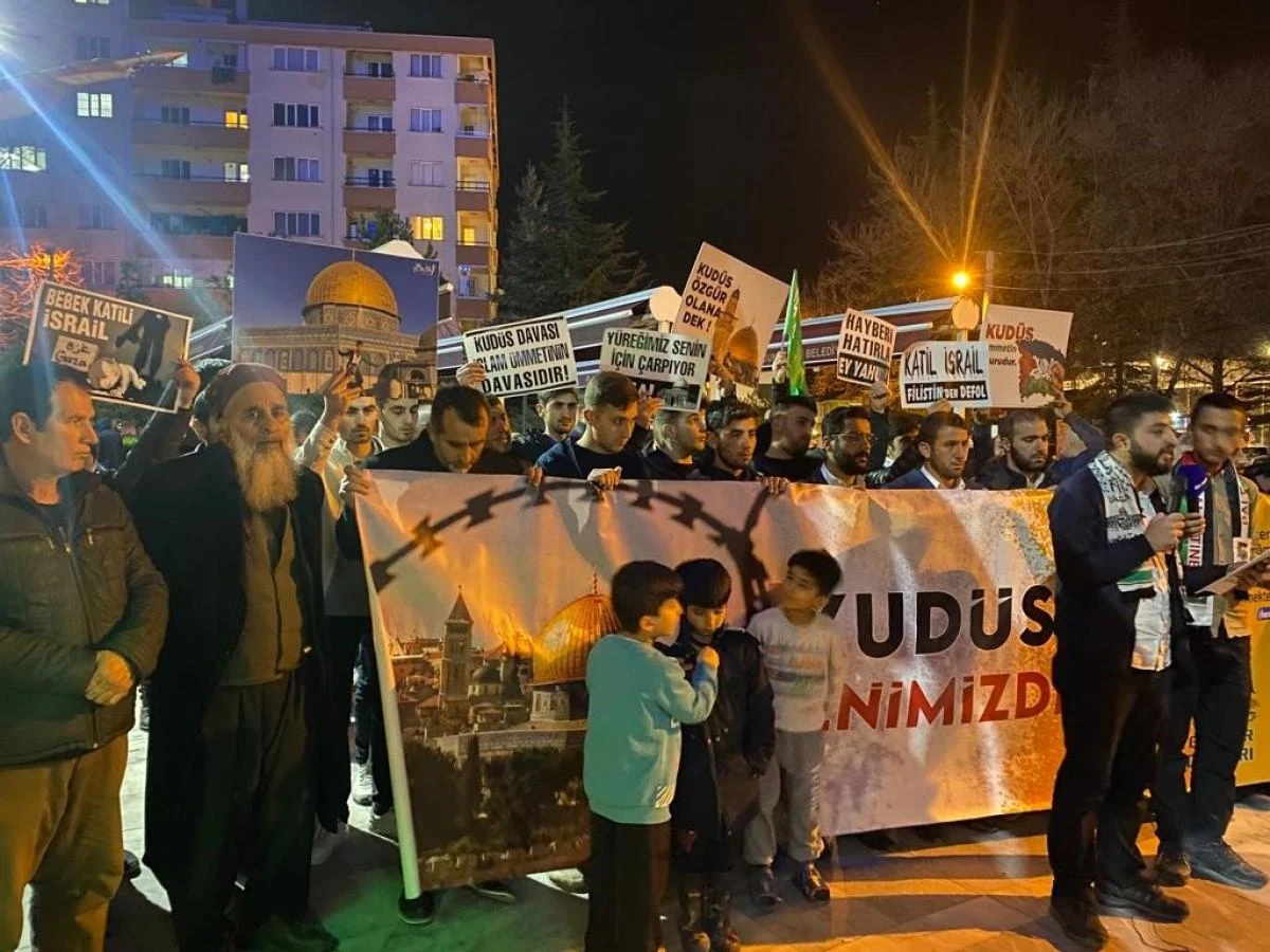 Eskişehir’de Dünya Kudüs Günü münasebetiyle basın açıklaması düzenlendi