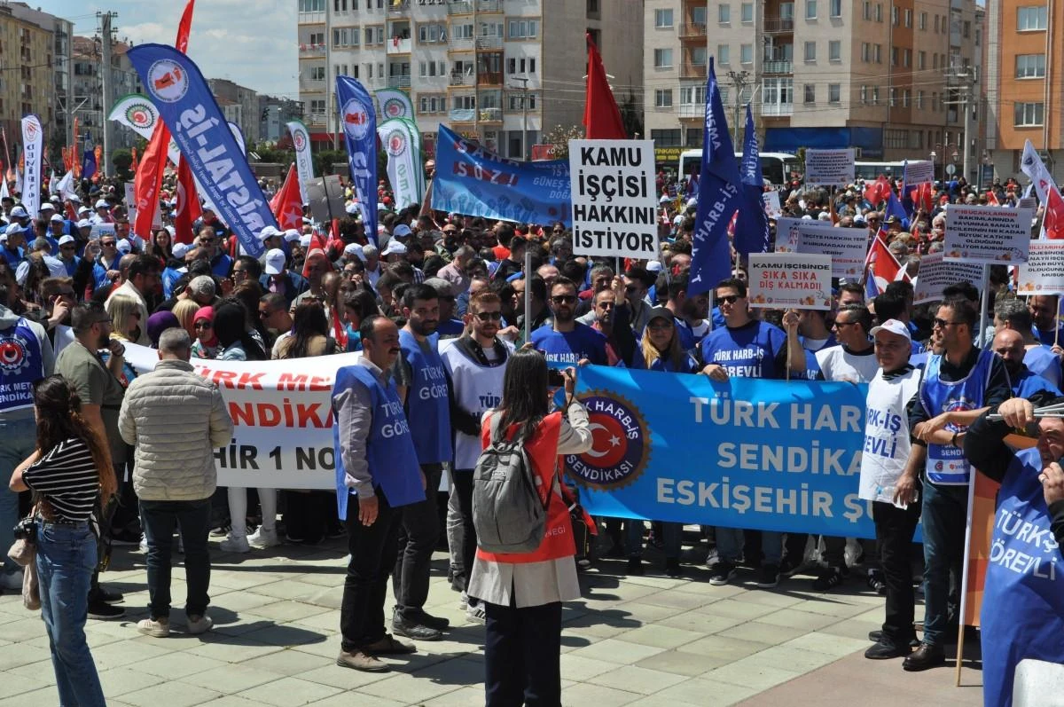 Eskişehir’de 1 Mayıs coşkuyla kutlandı 