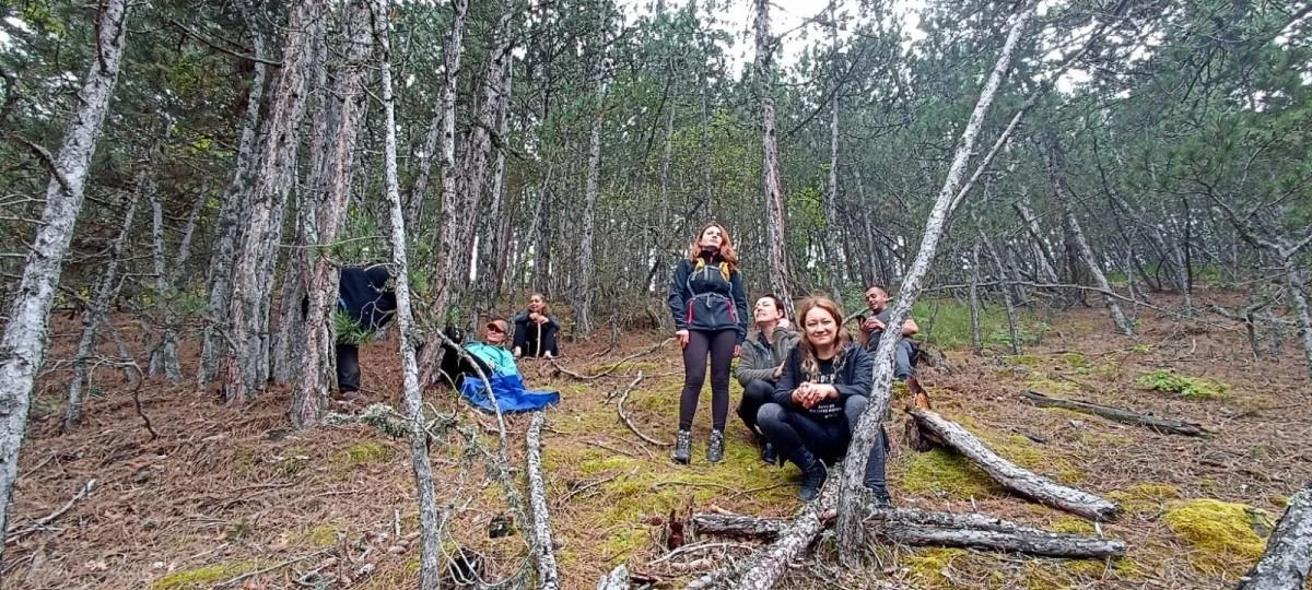 Mantar için 7 kilometre yürüdüler
