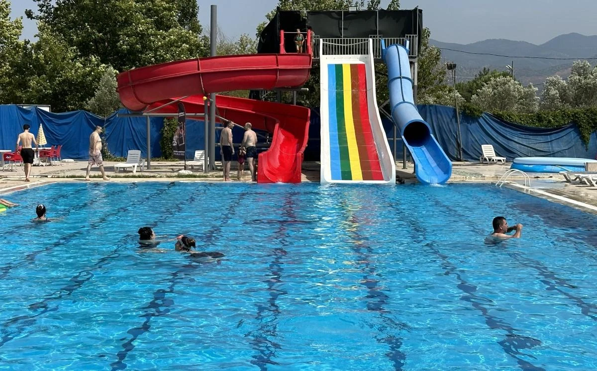 Türkiye’nin en sıcak yerinde havuz keyfi