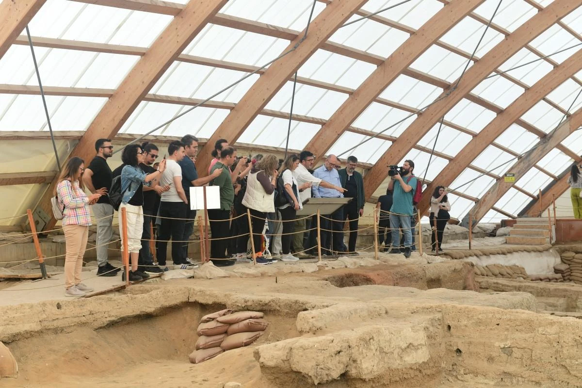 Anadolu Üniversitesi personeli için Çatalhöyük ve Konya turu
