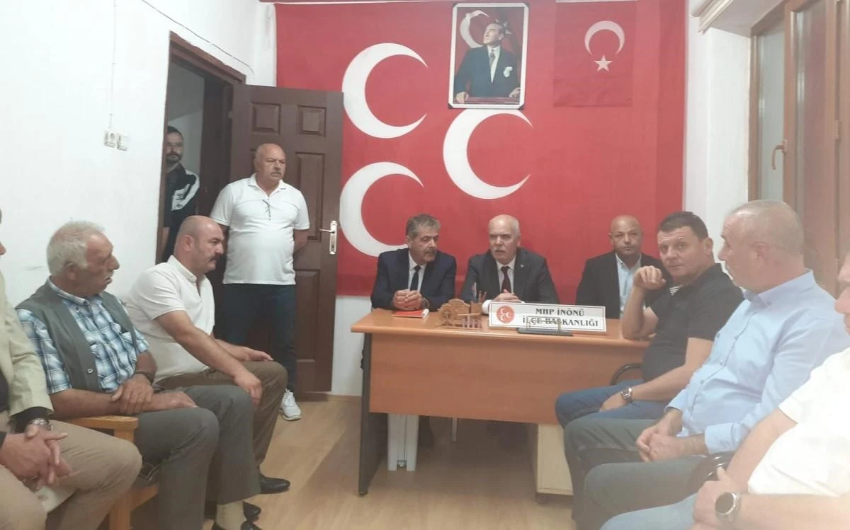 MHP İl Başkanı Candemir’den İnönü’ye ziyaret
