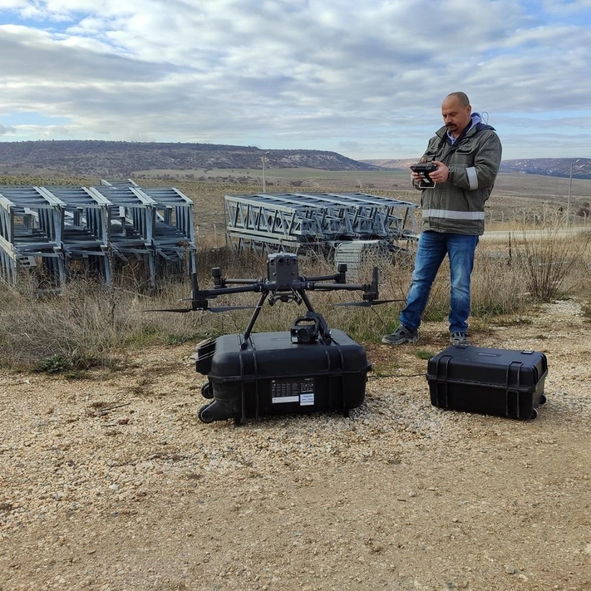 OEDAŞ da Drone Kullanmaya Başladı