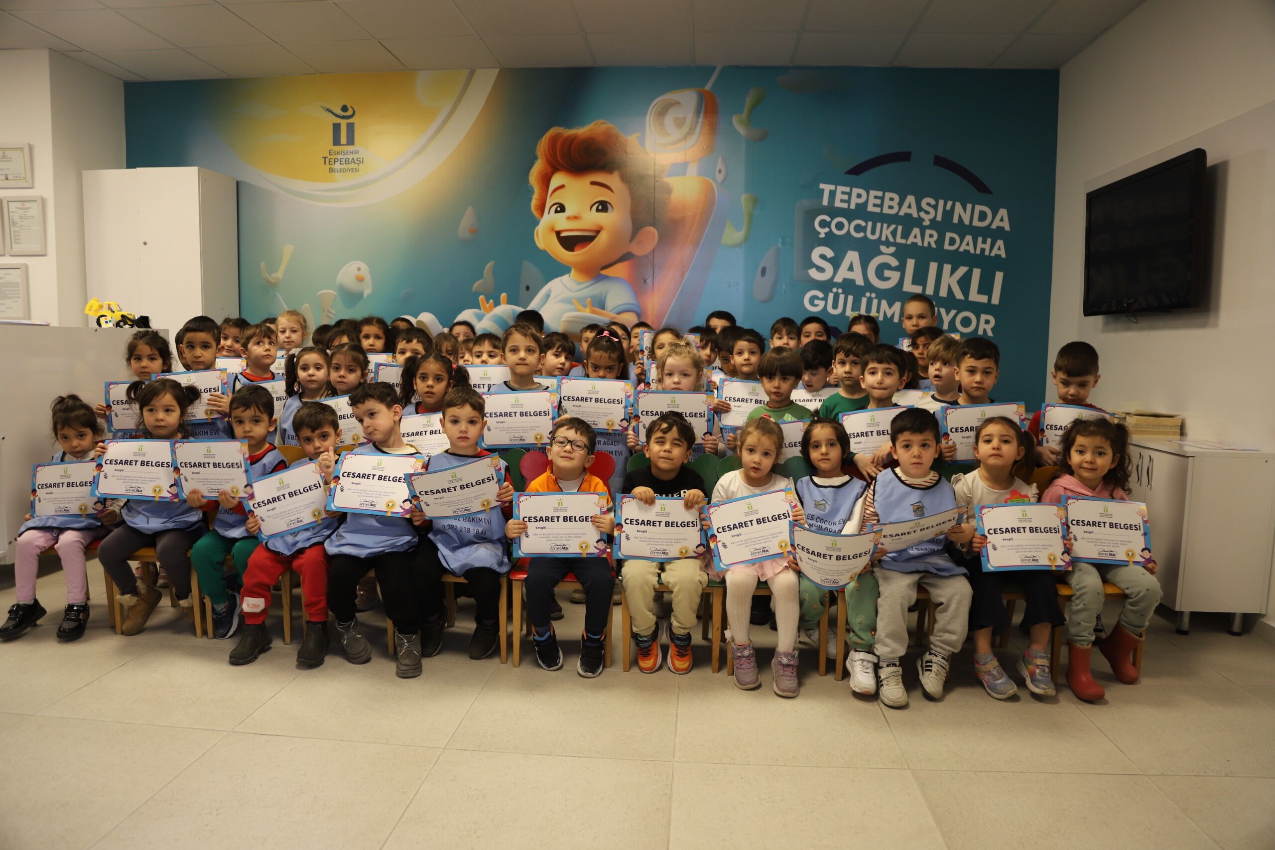 Minikler Diş Sağlığını Eğlenerek Öğrendi (2)