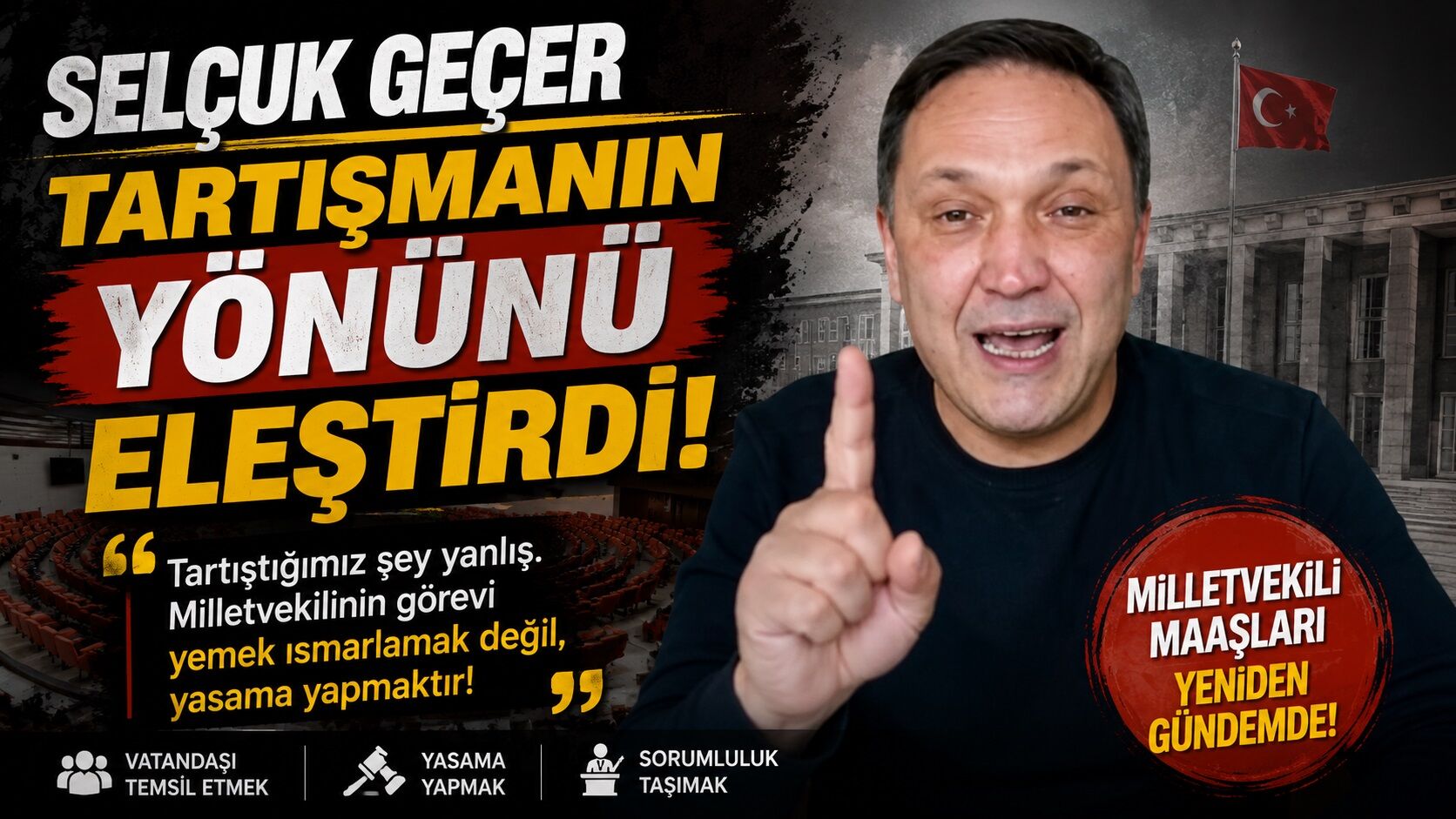 Eskişehirli Ekonomist Selçuk Geçer’den Milletvekili Maaşları Tartışmasına Tepki 2