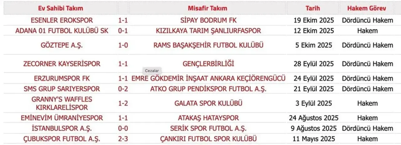 Bahis Soruşturmasında Ismi Geçen Hakemler4