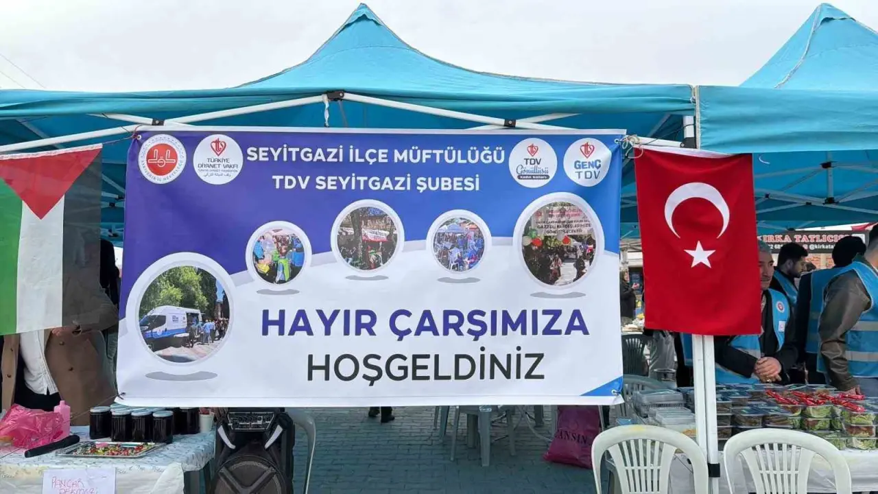 kirkada-geliri-gazzeye-ulastirmak-amaci-ile-hayir-carsisi-acildi