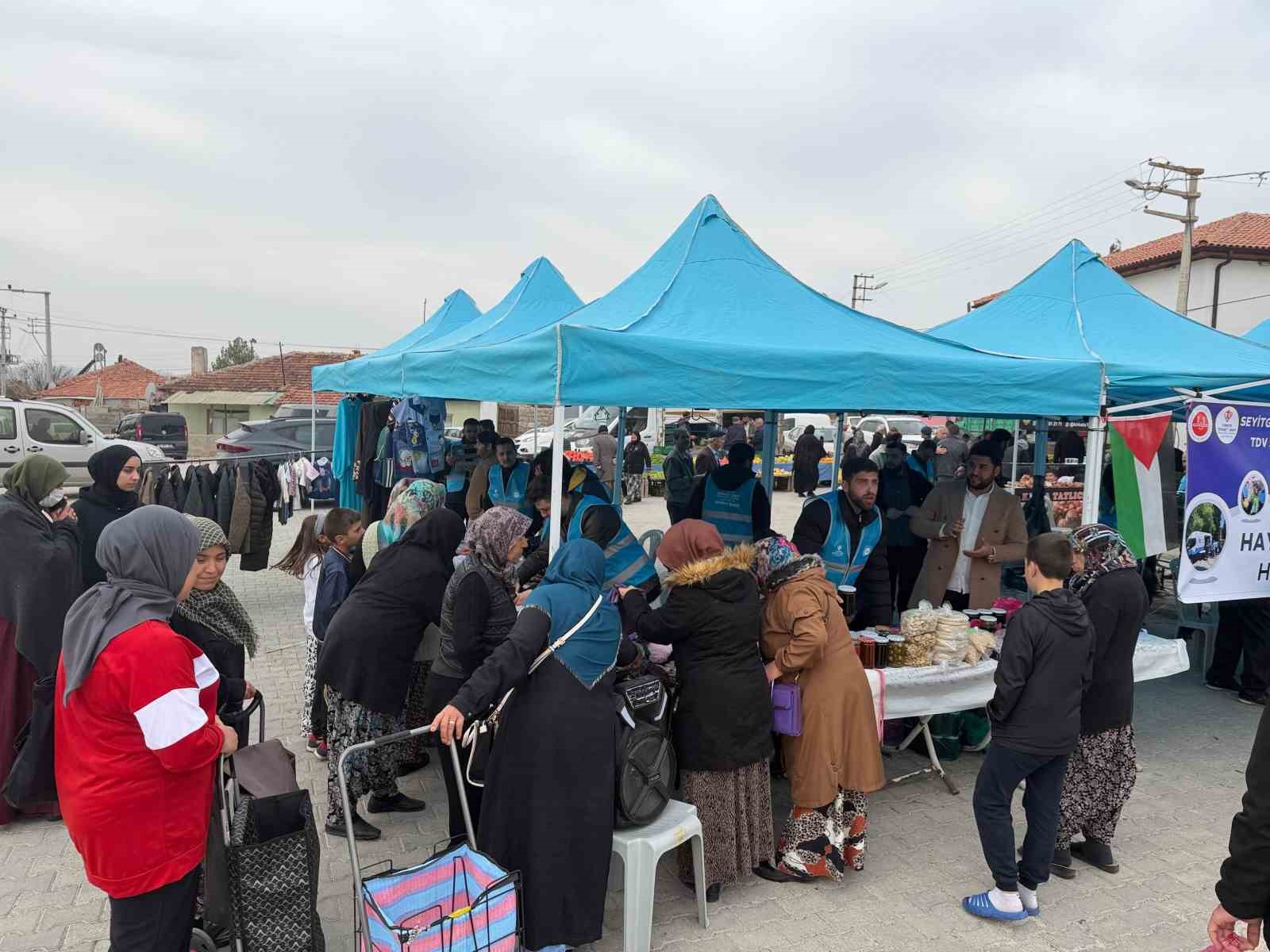 kirkada-geliri-gazzeye-ulastirmak-amaci-ile-hayir-carsisi-acildi