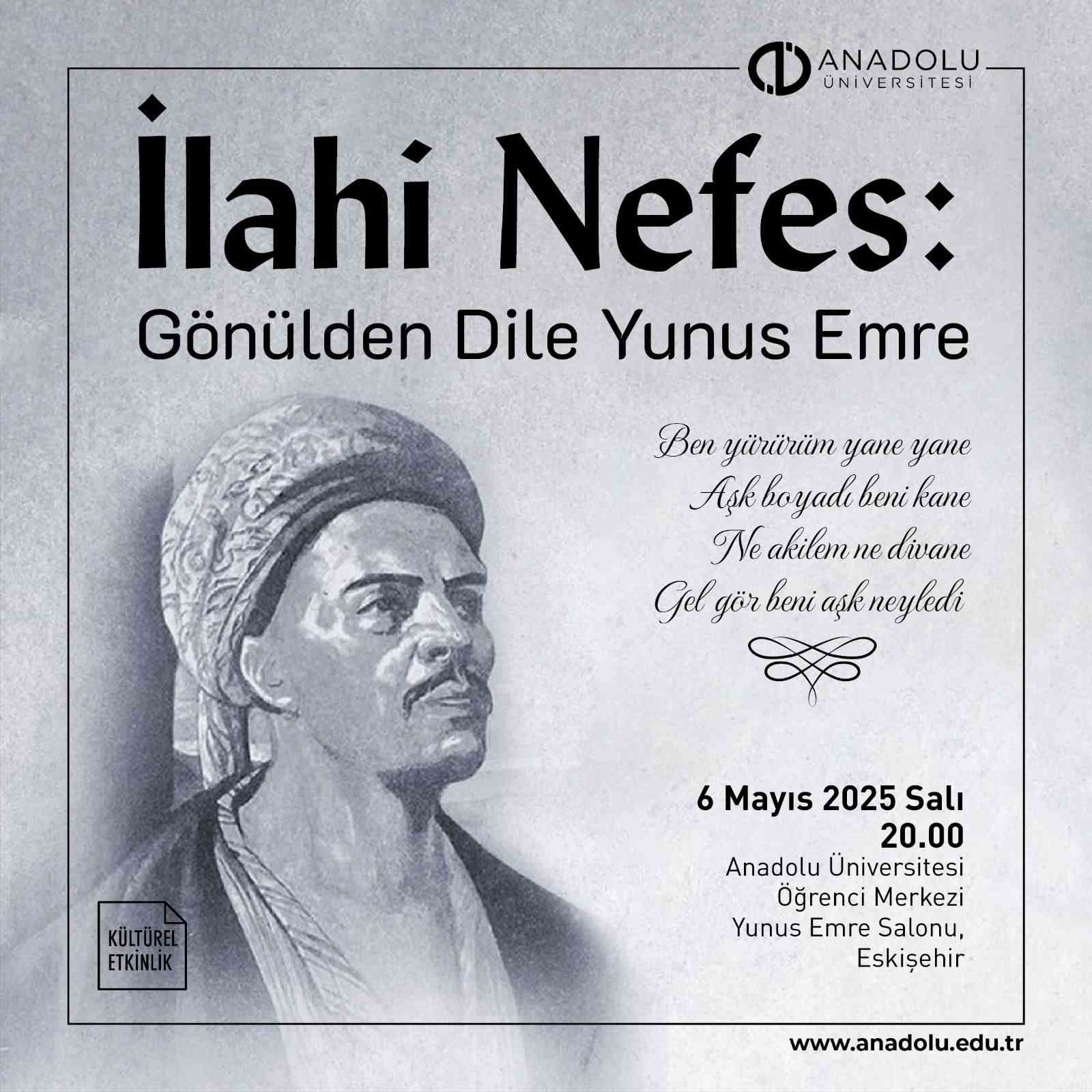 anadolu-universitesinde-yunus-emre-haftasi-basliyor